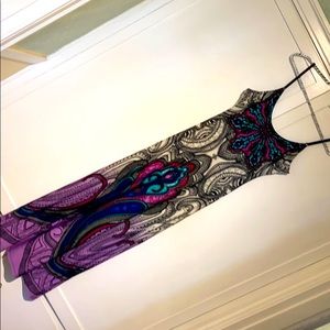 Stilletto’s Graphic Mandala Print Maxi Dress. Sz L